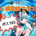 放置少女 ボス193突破 王貴人微育成