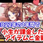 【放置少女】小生が2022年に課金したアイテムと合計金額を公開します