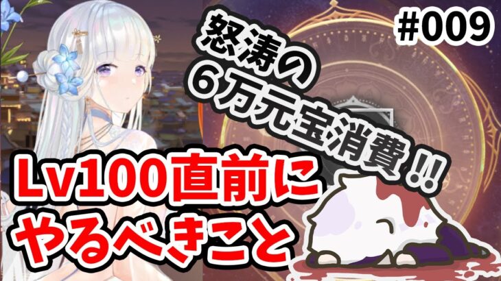 【放置少女】Lv100直前にやるべきこと。私は一気に６００００元宝使うことにしました。