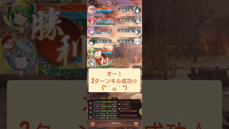 放置少女☆訓練所35-9☆王貴人2ターンキル！