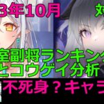 【放置少女】 対人戦でより上位を目指す人向けの動画です＿2023年10月副将ランキング後編