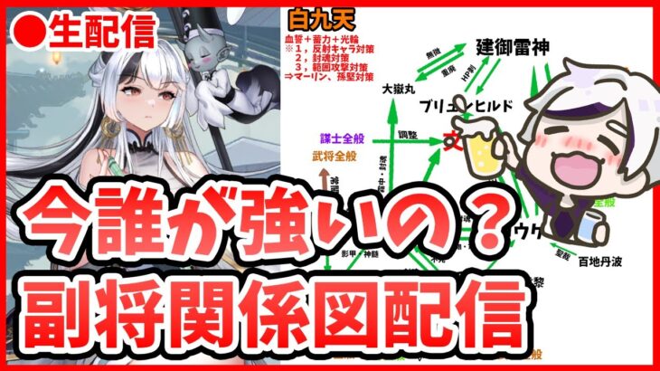 【放置少女】現環境で強い副将はこの子。11月になって放置少女何が革たのか飲み配信