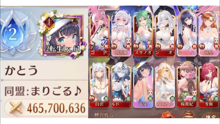 【放置少女】微中課金必見!?レベル、総戦力、単騎戦力もHPも負けてる、それでもなぜ勝てる!?ついに整いました。攻めのかとう、スサノオーディンスタンダード･音声無し!テキストあり!!ASMR【爆速解説】