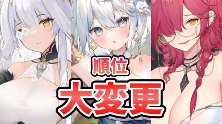 【放置少女】副将の評価が大幅に変わりました。ご意見ありがとうございました！