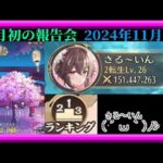 【放置少女】月初の報告会2024年11月号！育成・ランキングデータ更新！枠【放置少女 無課金縛り】