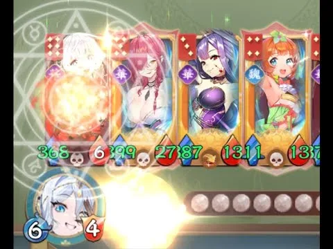 【放置少女】「運命の絵札」華 + ハデス