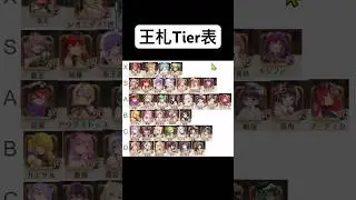第二シーズン王札ランキング！【放置少女】「運命の絵札」
