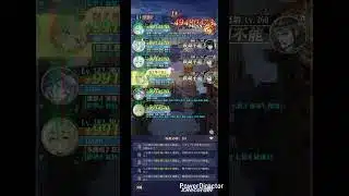 【放置少女】時海反響 神·劉備無し  501ステージ突破