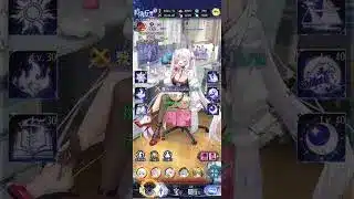 【放置少女】時海反響、EX劉備無し。無課金、旧MR劉備のみ持ち込みで、200ステージ突破出来ます。