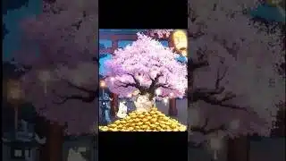 【放置少女】願い返し直前、必勝祈願!大量の元宝に埋もれよう。