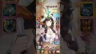 【放置少女】アミナ再販！登用悩んでいる方。早速登用したら、闘技場で変化があったので参考にしてみてください。ヾ^_^🌟