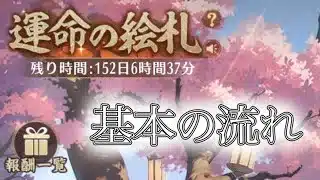 【放置少女】「運命の絵札」第三シーズンからはじめる方へ向けた基本の動画！