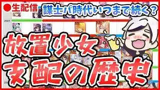 【放置少女】謀士パ時代は続くのか？過去の支配の歴史を解説します。