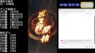 【放置少女】運命の絵札・サブアカ育成など（4月6日）