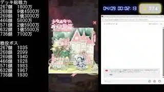 【放置少女】運命の絵札・副将育成・デイリー消化など（4月8日）