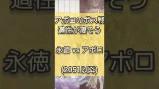 【放置少女】永徳vsアポロのボス戦適性比較