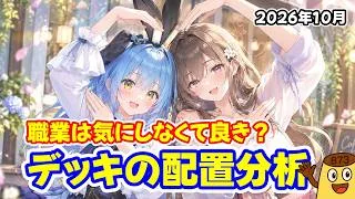 【放置少女】2026年10月 配置分析＆集計上最強の編成（皇室人気副将ランキング付録）